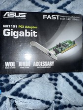 ASUS NX1101 Gigabit Network Adapter PCI  10/100/1000 New picture