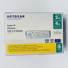 NETGEAR WG111 Super-G Wireless USB 2.0 Wi-Fi Adapter 108 Mbps for PC picture