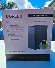 UGREEN NASync DH2300 2-Bay Diskless NAS Up to 60TB, Ethernet USB-C HDMI picture