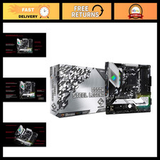 B550M Steel Legend Motherboard for AMD AM4 Ryzen 3rd Gen & Future Processors picture