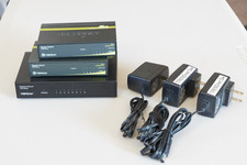 LOT of 3 TRENDnet Gigabit Ethernet Switches TEG-S82g and 2x TEG-S50g picture