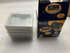 Lot of 5 HP C4429D Colorado 5GB Data Cartridges Preformatted Backup Tapes picture