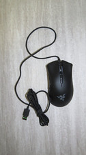 EUC Razer DeathAdder Elite Wired Right Handed Optical Gaming Mouse Matte Black picture