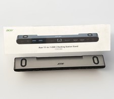 Acer Laptop Docking Station Stand 11-in-1 USB C Monitors 100W PD 8k DP HDMI. picture