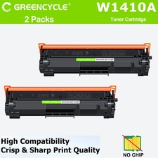 2Pack 141A Black Toner Cartridge Compatible for Hp LaserJet MFP M140w NO Chip picture