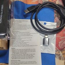 USB 3.0 to IDE & SATA Converter External Hard Drive Adapter Kit 2.5