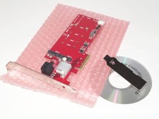 [SATA3/M.2/ PCIe Conn] StarTech.com PEXM2SAT3422 (2x M.2 SSD SATA 3.0 2-Port) Lo picture