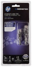 🎁 HP Monster XLN700 Ultra Hi-Speed Gray 3’ Ethernet Data Patch Cable RETAIL 🎁 picture