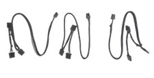 EVGA 6-Pin PSU Cable, x3 SATA, Black, 3 Pack picture