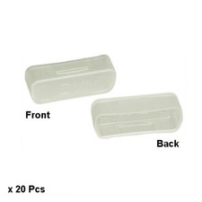 KNTK Bag of 20pcs DVI Dust Cover Socket Protector for DVI-I/DVI-A/DVI-D Clear picture