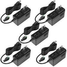 Ul Listed 12v 2a 24w Ac Dc Power Supply Adapter, 5 Pack picture
