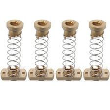 4 Pack CR10 Z Axis T8 anti Backlash Spring Loaded Nut Elimination Gap Brass Nuts picture