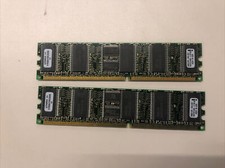 KINGSTON KVR266X72RC25/256 512MB (256MBX2) RAM STICK MEMORY - USED picture