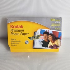 Kodak Premium Photo Paper Satin 100 Sheets 4 x 6  picture