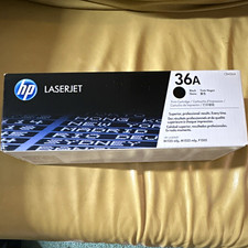 Genuine OEM HP 36A CB436A Black Laser Toner Cartridge For LaserJet P1505 picture