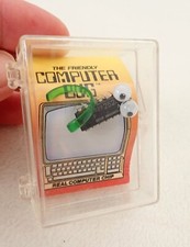 Vintage 1980’s The Friendly Computer Bug Computer Chip-Green picture