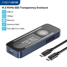 ACASIS 10Gbps USB 3.1 M.2 NVMe SSD Enclosure Built-in Fan Insurance for Data picture