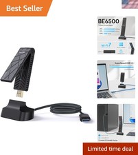 Ultra-Fast Tri-Band USB WiFi Adapter for Desktop & Laptop - WiFi 7 Ready picture