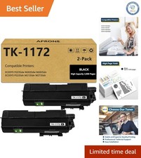 Compatible Kyocera TK-1172 Toner Cartridges – 7200 Pages, Easy Install, 2-Pack picture