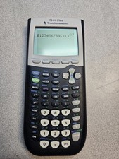 Texas Instruments TI-84 Plus Graphing Calculator *HAS ENGRAVINGS* picture