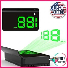 Car HUD Heads Up Display GPS Speedometer Digital Speed Display Universal 5V USB picture