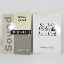 VTG Sound Blaster 16 SB 16-Bit Multimedia Audio Card Getting Started User Manual picture