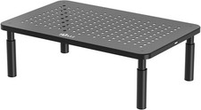 Computer Monitor Stand for Desk, Adjustable Laptop Riser, Desk Monitor Stand ... picture