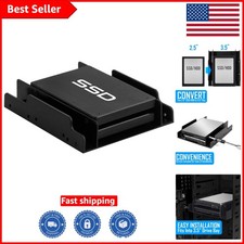 Quick Install Dual 2.5” to 3.5” HDD/SSD Mounting Kit – Space Saver in Black picture