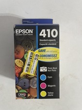 Genuine Epson 410 Photo Black & 410 CMY Ink Cartridges Combo Set Exp 12/2026 New picture