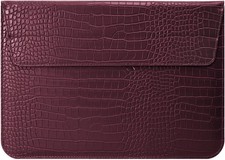 Crocodile Pattern Laptop Sleeve with Stand for 2026 MacBook Neo 13 Inch, 13 Inch picture