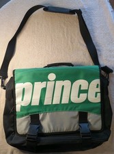 Vintage Prince Tennis Team Laptop Messenger Travel Bag Briefcase Pickleball picture