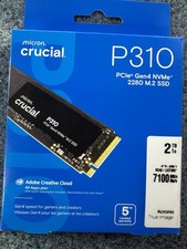 Crucial CT2000P310SSD8 P310 2TB PCI Express x4 NVMe M.2 2280 Internal SSD 