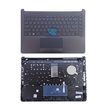 For HP 14-CF0006DX 14-CF0013DX 14-CF0012DX 14-CF Palmrest Keyboard Touchpad US picture