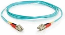 C2G 33047 Fiber Optic Cable - LC-LC 10Gb 50/125 OM3 Multimode PVC Fiber Cable picture