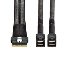 ChenYang SFF-8654 8i 74Pin Ultraport Slimline Slim 4.0 to Dual SFF-8643 4i picture