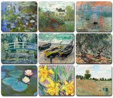 Claude Monet Famous Painting ~ Mouse Pad / Mousepad ~ Water Lilies Art Gift picture