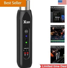 Bluetooth XLR Audio Receiver 5.0 Rechargeable 8 Hour Battery for Mixer PA DJ picture