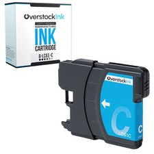1-Pack Compatible OSI LC61 Cyan Ink Cartridge fits Brother DCP-385C, 395CN, J125 picture