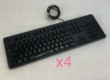Dell KB212-B Wired USB Keyboard (Lot of 4) picture