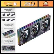3-in-1 PC Case Fan with 3x120mm ARGB, PWM, Silent Operation, Infinity Mirror picture