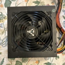 Apevia VS450W 450W ATX Power Supply Unit 20+4 Pin, Black, 1 Fan, NO GPU CABLE picture