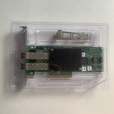 NEW HP AJ763A AJ763-63002 489193-001 EMULEX LPE-12002 WITH 2x AJ718A Transceiver picture