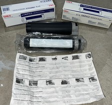 OKI 40468801 Black Toner Cartridges Lot Of 2 New picture