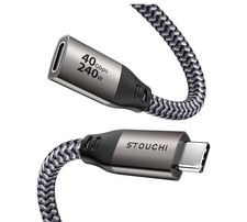 Stouchi 3.3 ft (3.3 ft) 40 Gbps USB C extension cable240 W and 8K charge 60 Hz picture