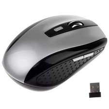 Sanoxy Wireless Optical Mouse Adjustable DPI 2.4GHz Gray picture