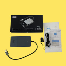 GIQ USB Docking Station USB 3.0 to Dual HDMI D3908-GIQ #4454 z65/90 picture