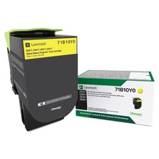 Lexmark 71B10Y0 Toner, Yellow picture
