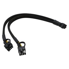 Network cable GPU 8pin to dual 8pin graphics card power cable 8P to 6P+2P 35CM  picture