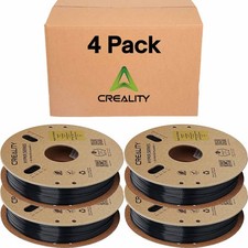 Creality Hyper PLA RFID Black Filament 4 Pack 1.75mm 1kg High Speed 3301010406 picture