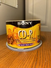NEW Sony CD-R  700MB 80Min  up to 1x -48x 40 Pack picture